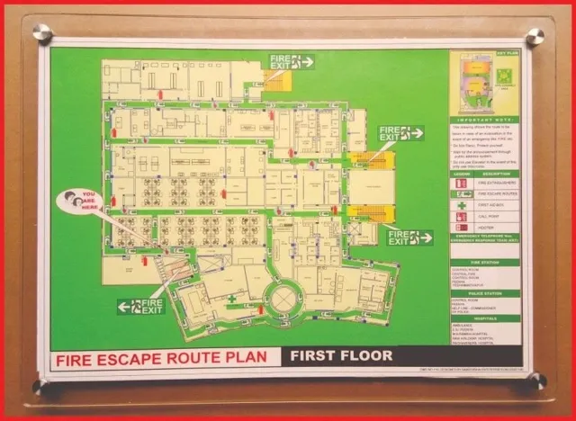 Fire Escape route Plan